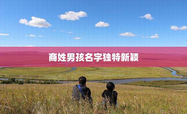 商姓男孩名字独特新颖