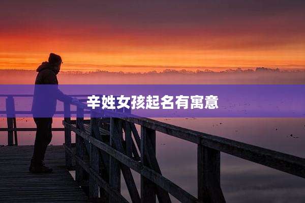 辛姓女孩起名有寓意