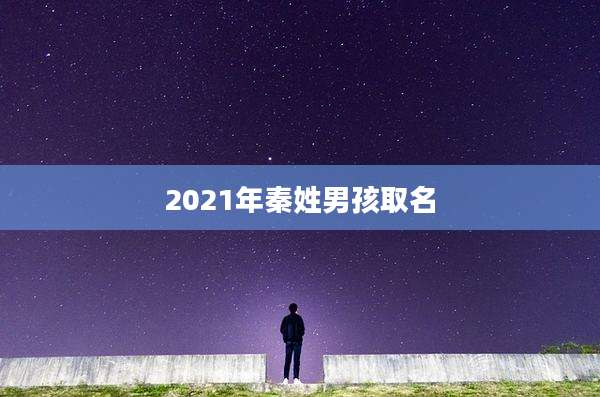 2021年秦姓男孩取名