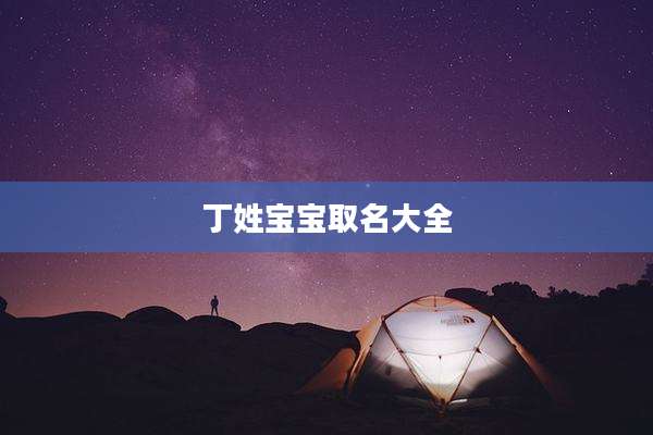 丁姓宝宝取名大全
