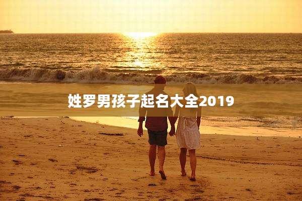 姓罗男孩子起名大全2019