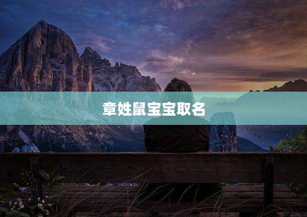 章姓鼠宝宝取名