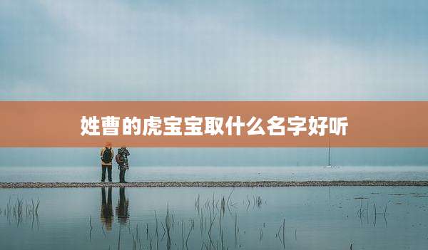 姓曹的虎宝宝取什么名字好听