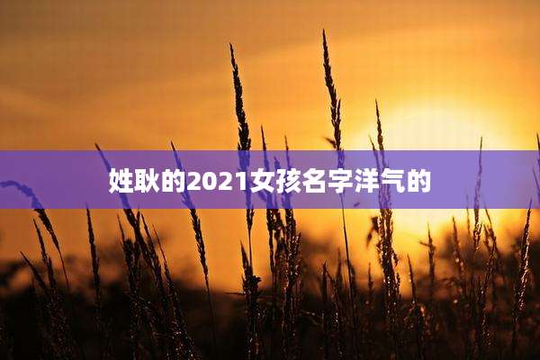 姓耿的2021女孩名字洋气的