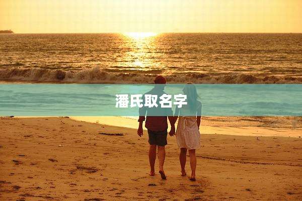 潘氏取名字
