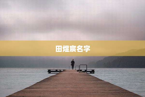 田煜宸名字